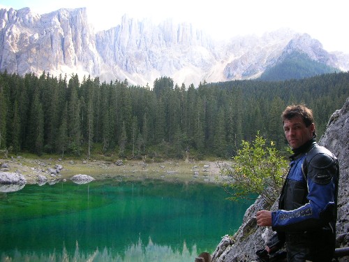Erich am Lago di Carezza