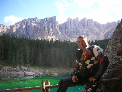 Karli am Lago di Carezza