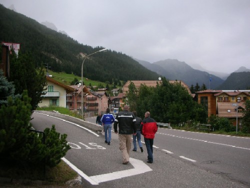 Spaziergang nach Pozza di Fassa