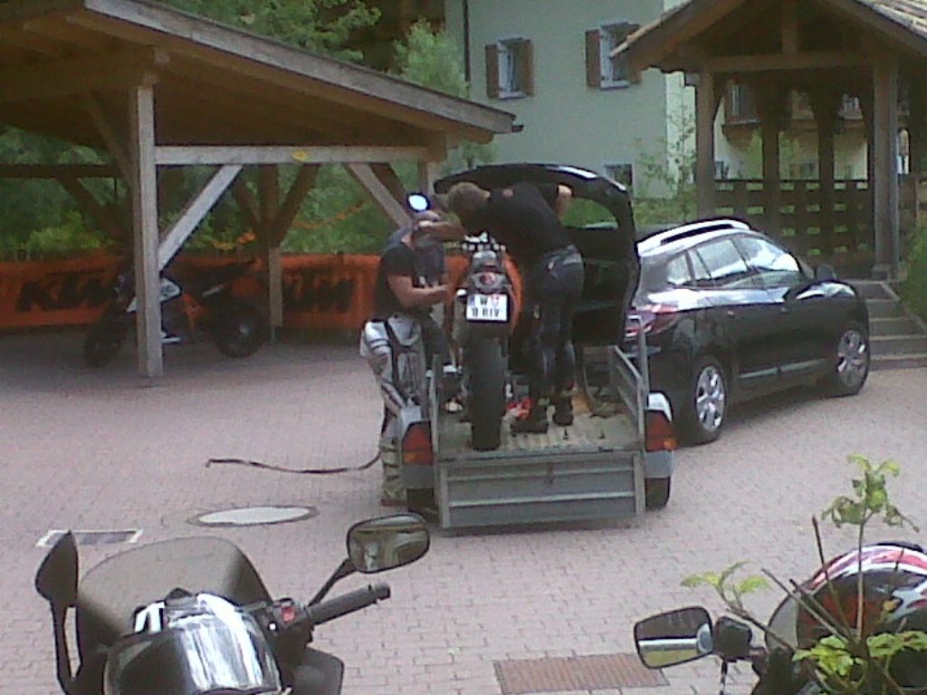 Das Ende einer Reise für KTM