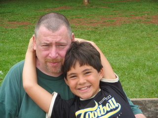 Vitor Hugo und ich. Die Wiedersehensfreude ist unverkennbar